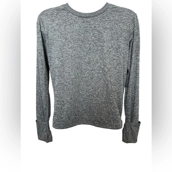 Athleta Girl Seamless Heathered Gray Top, Size 12 - Picture 1 of 5